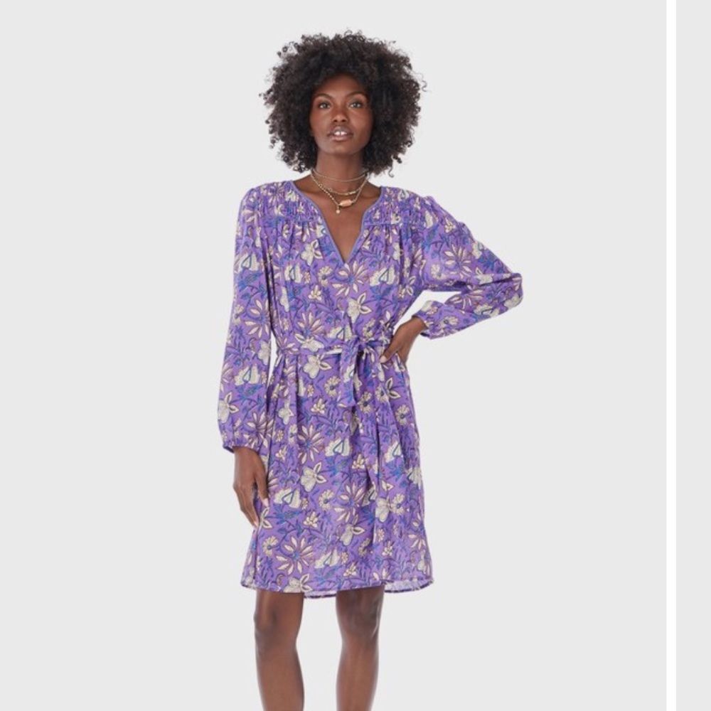 Xirena Nyssa Dress in Color Purple Gaze Size XS